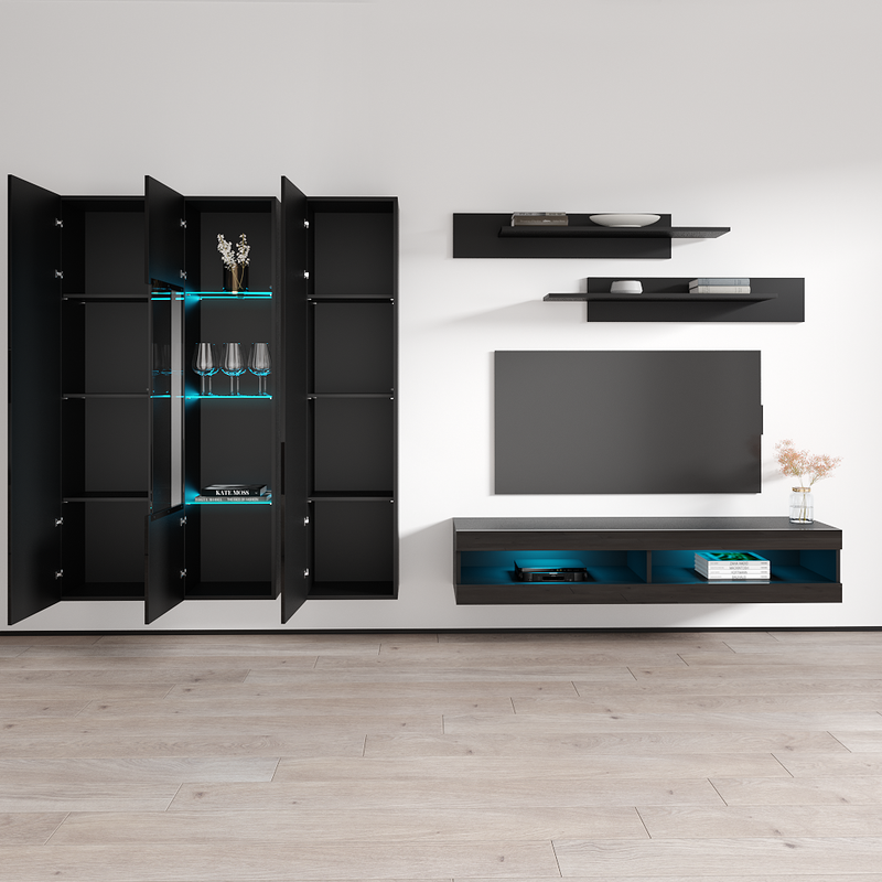 Fly C 34TV Floating Entertainment Center - Meble Furniture