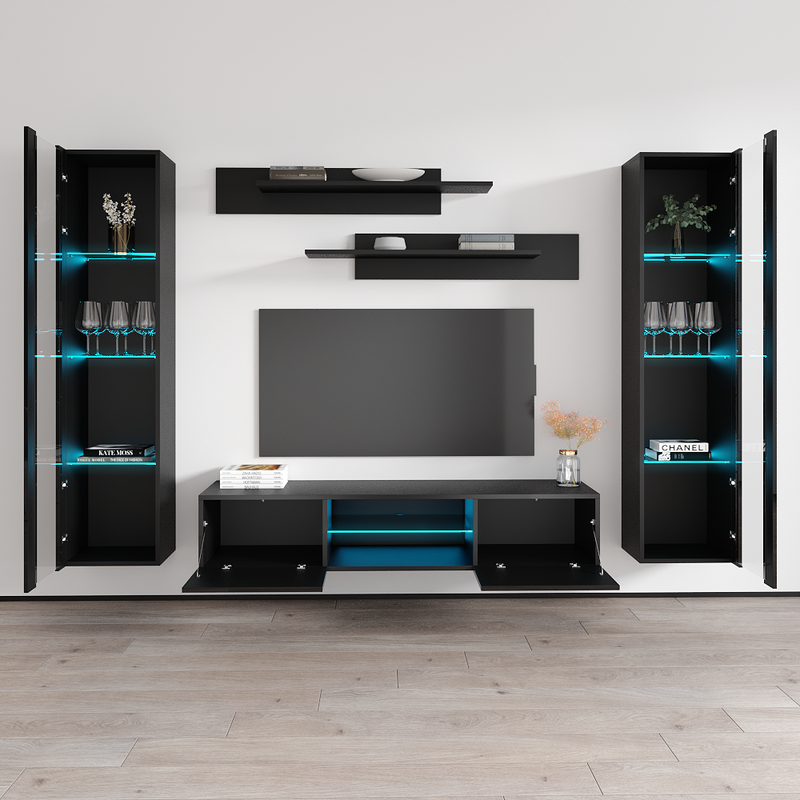Fly A 33TV Floating Entertainment Center - Meble Furniture