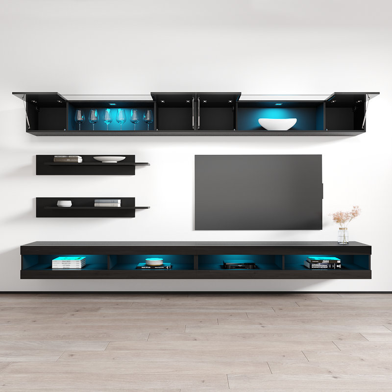 Fly I 34TV Floating Entertainment Center - Meble Furniture