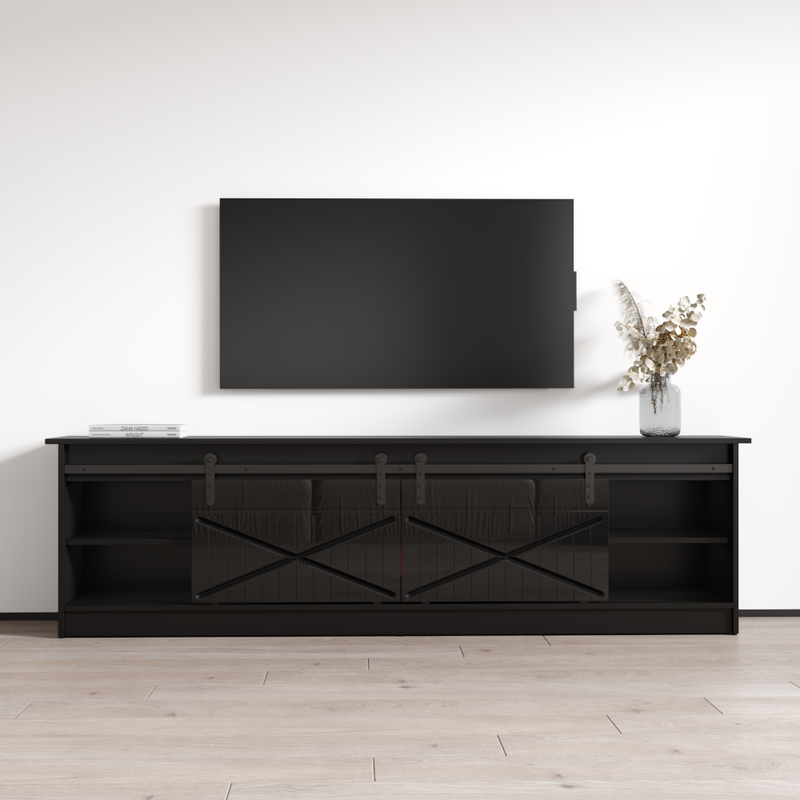 Granero BL-EF Fireplace TV Stand - Meble Furniture