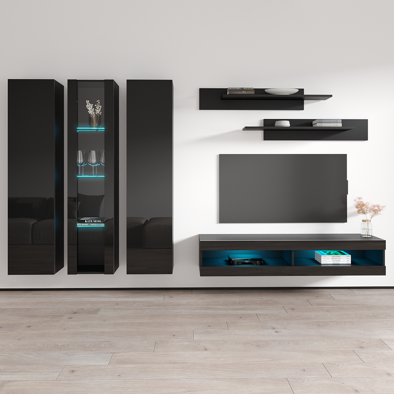 Fly C 34TV Floating Entertainment Center - Meble Furniture