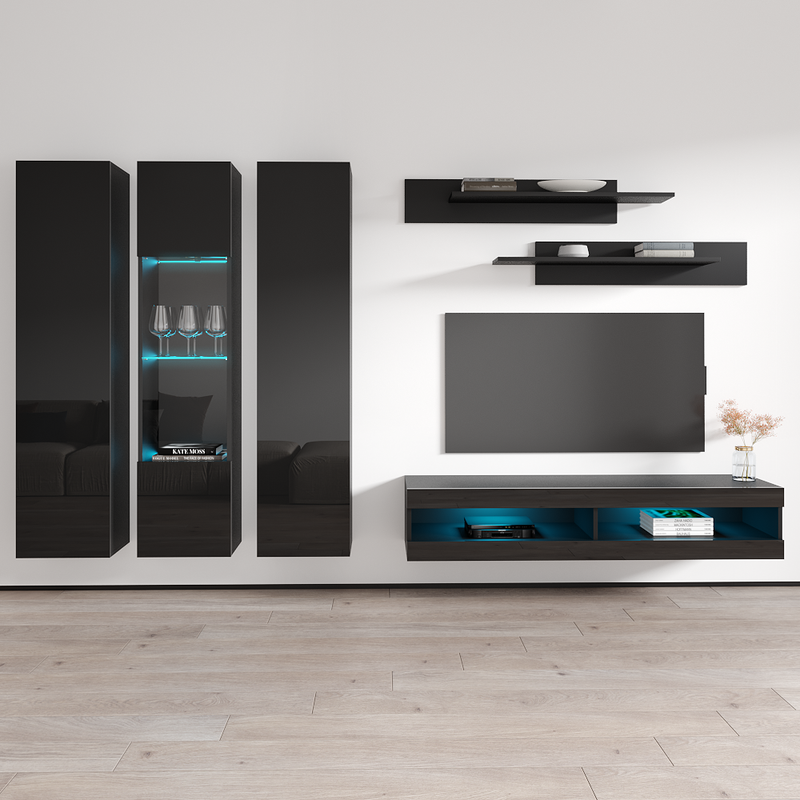 Fly C 34TV Floating Entertainment Center - Meble Furniture