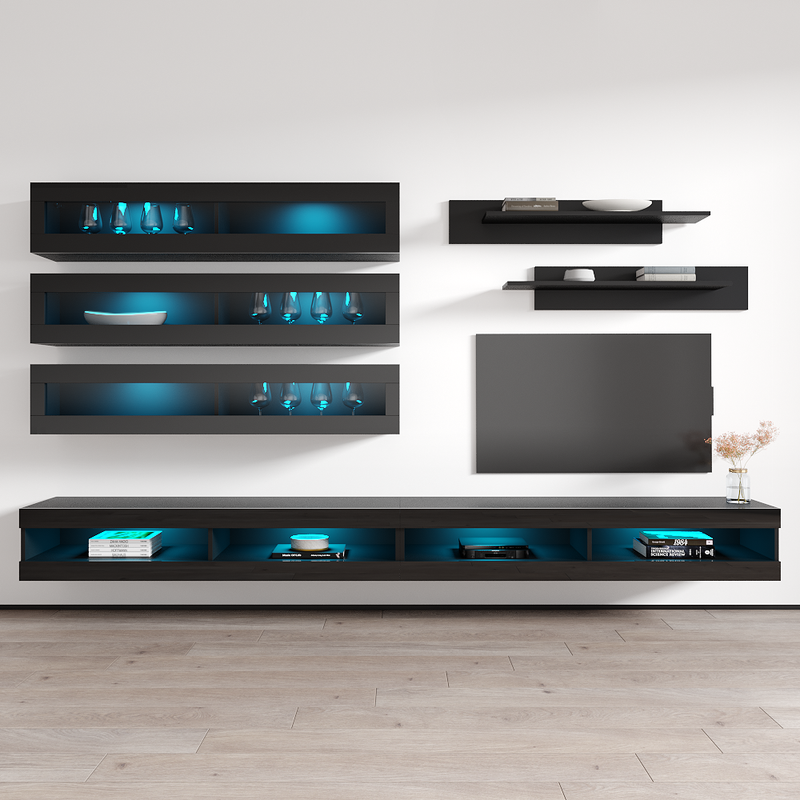 Fly J 34TV Floating Entertainment Center - Meble Furniture