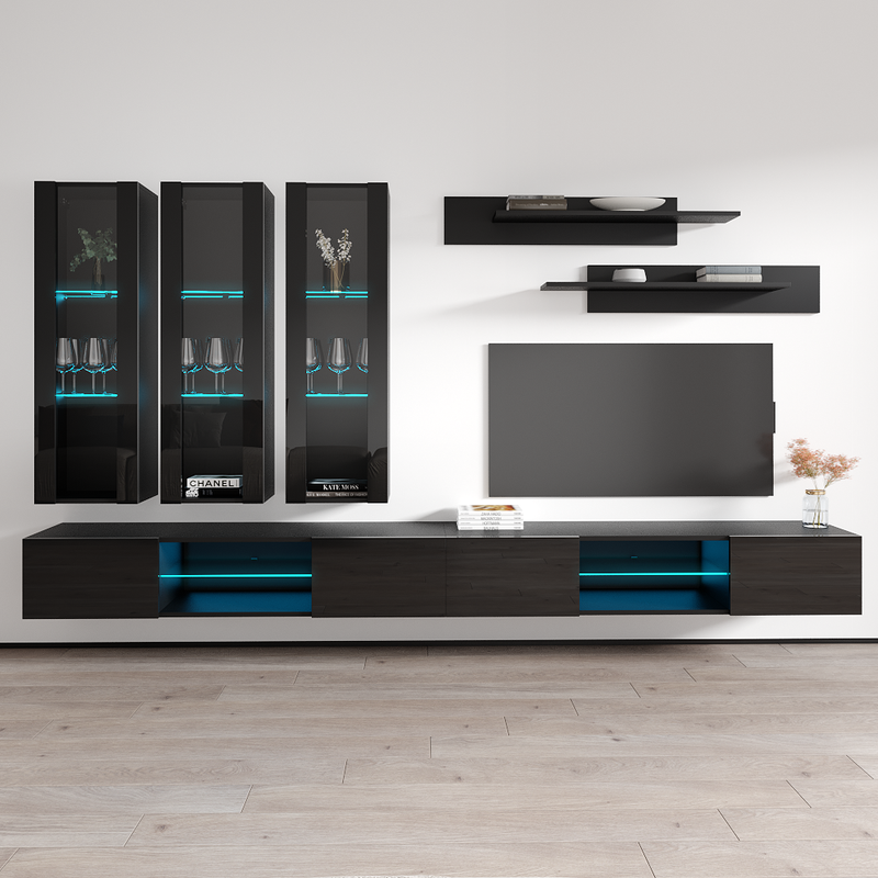 Fly E 33TV Floating Entertainment Center - Meble Furniture