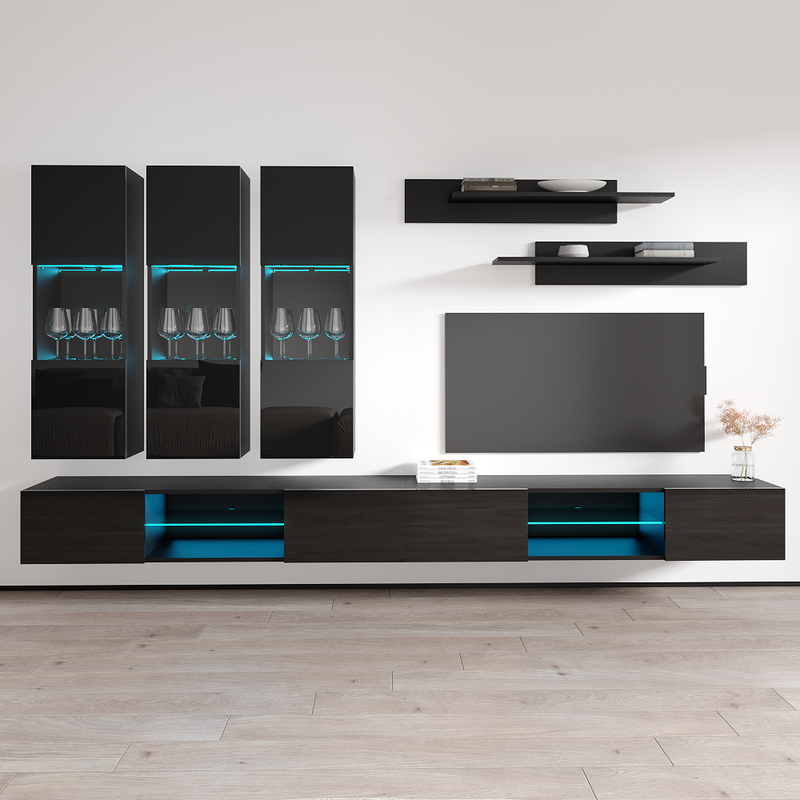 Fly E 33TV Floating Entertainment Center - Meble Furniture