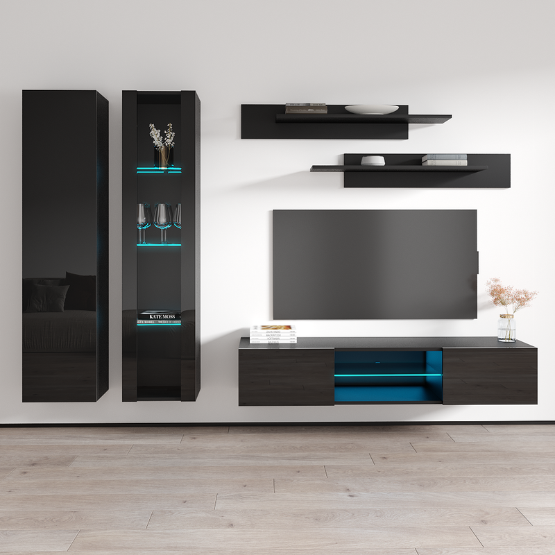 Fly A 33TV Floating Entertainment Center - Meble Furniture