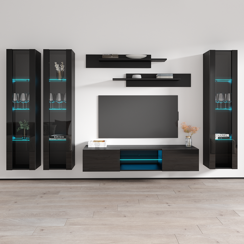 Fly C 33TV Floating Entertainment Center - Meble Furniture