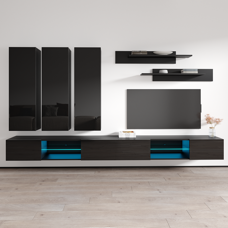 Fly E 33TV Floating Entertainment Center - Meble Furniture