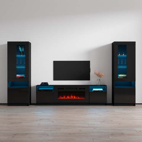 York 02 electric fireplace deals