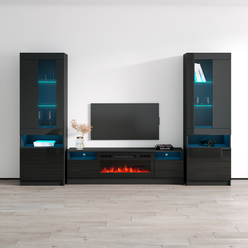 Duke BL-EF Entertainment Center - Meble Furniture