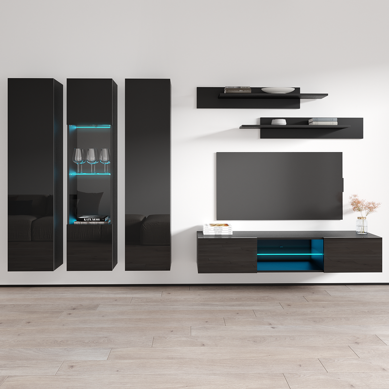 Fly C 33TV Floating Entertainment Center - Meble Furniture
