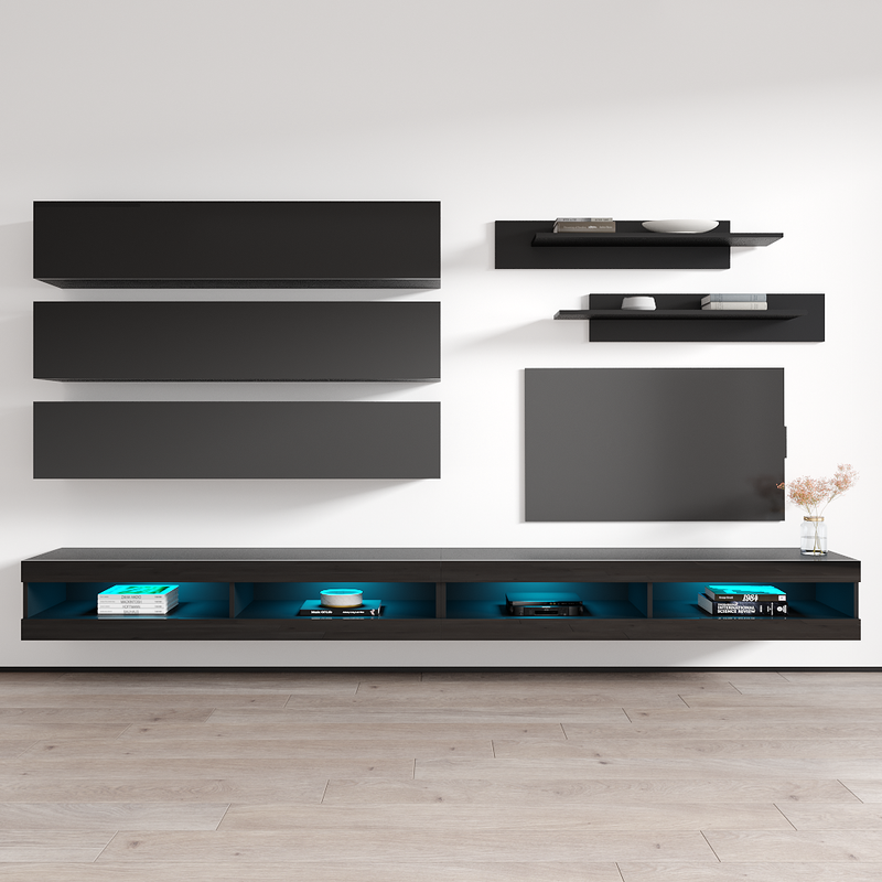 Fly J 34TV Floating Entertainment Center - Meble Furniture