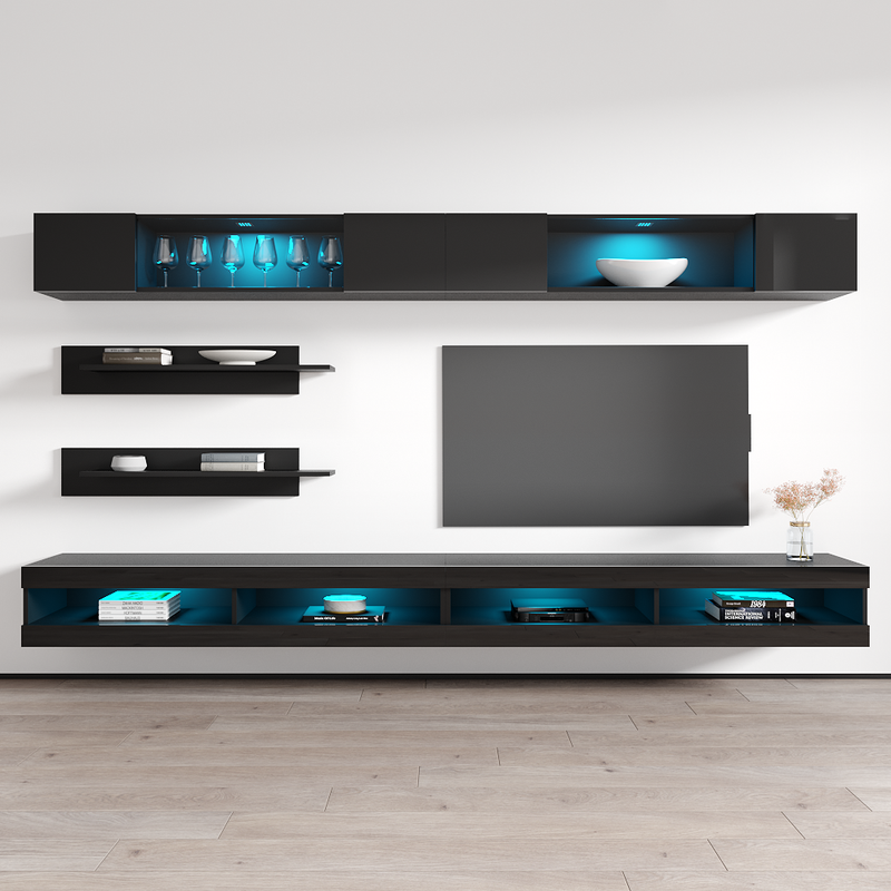 Fly I 34TV Floating Entertainment Center - Meble Furniture