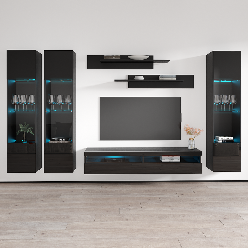 Fly C 35TV Floating Entertainment Center - Meble Furniture