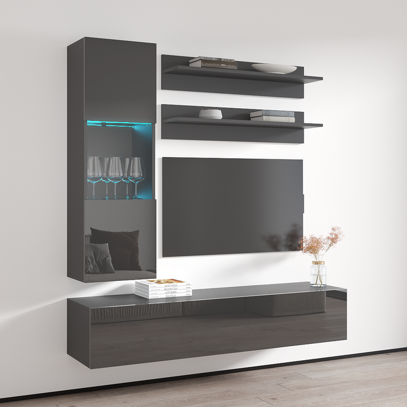 Fly H 30TV Floating Entertainment Center - Meble Furniture