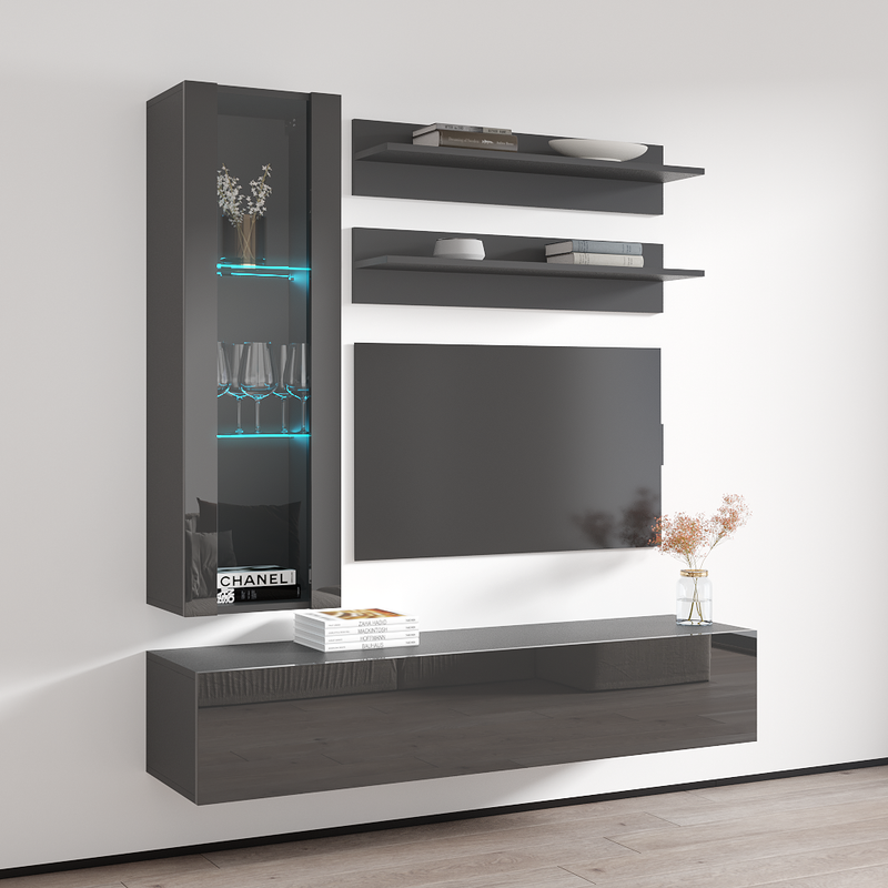 Fly H 30TV Floating Entertainment Center - Meble Furniture