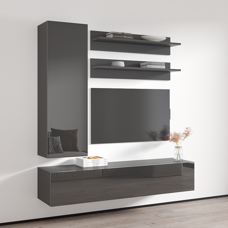 Fly H 30TV Floating Entertainment Center - Meble Furniture