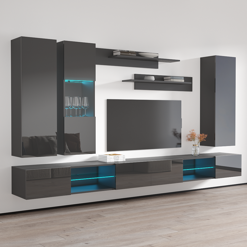 Fly E 33TV Floating Entertainment Center - Meble Furniture