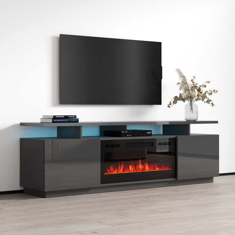 Eva-KBL Fireplace TV Stand - Meble Furniture