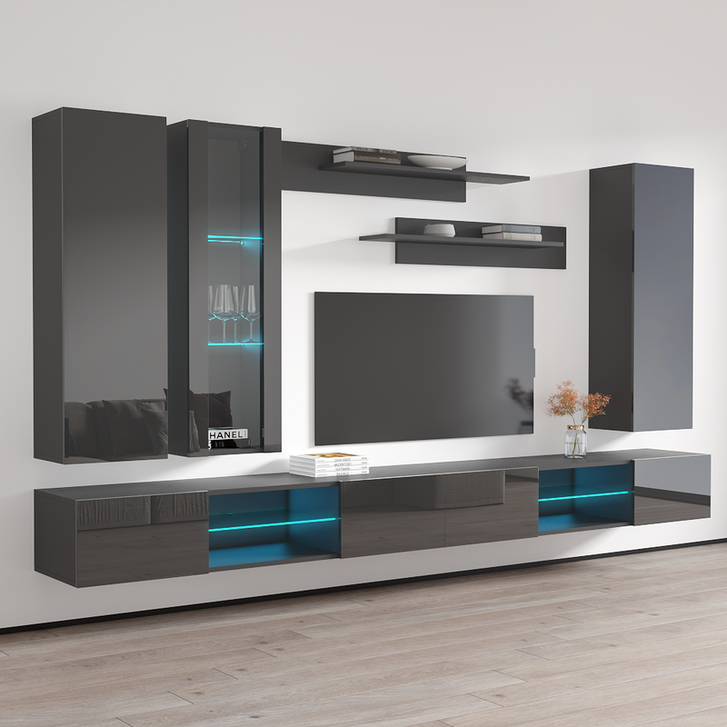 Fly E 33TV Floating Entertainment Center - Meble Furniture