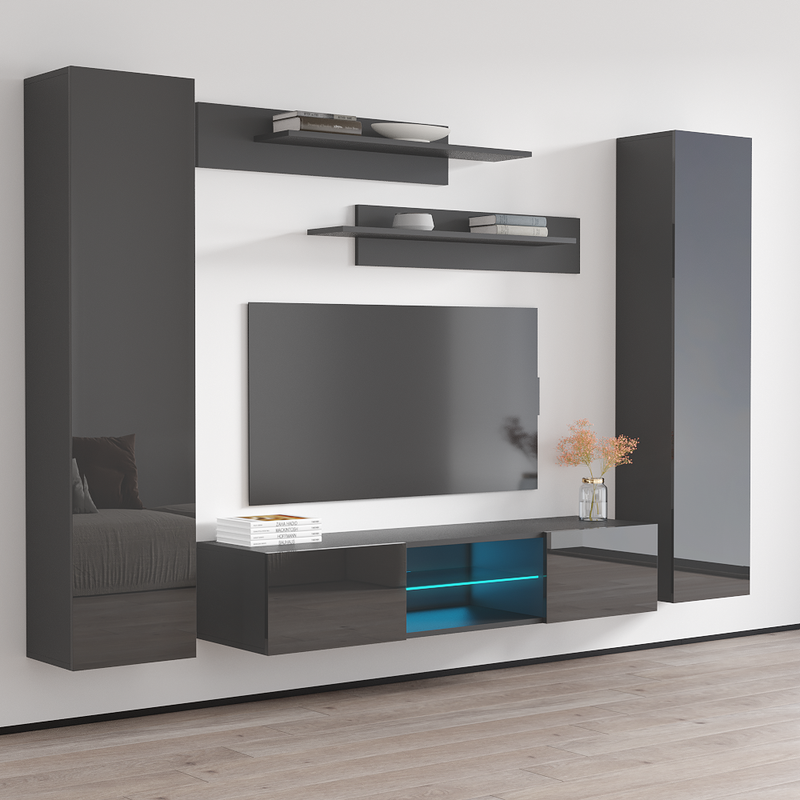 Fly A 33TV Floating Entertainment Center - Meble Furniture