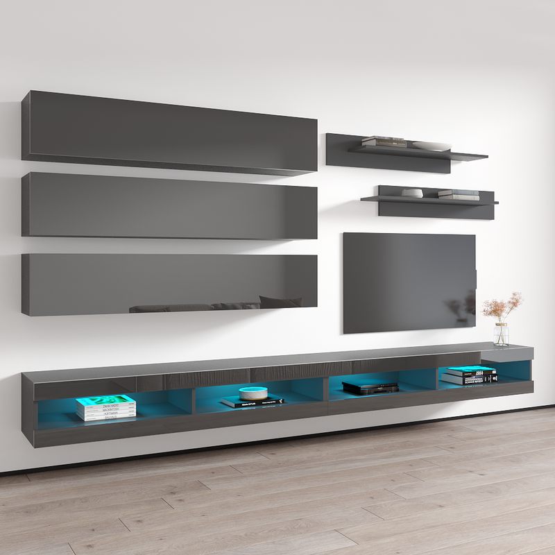 Fly J 34TV Floating Entertainment Center - Meble Furniture