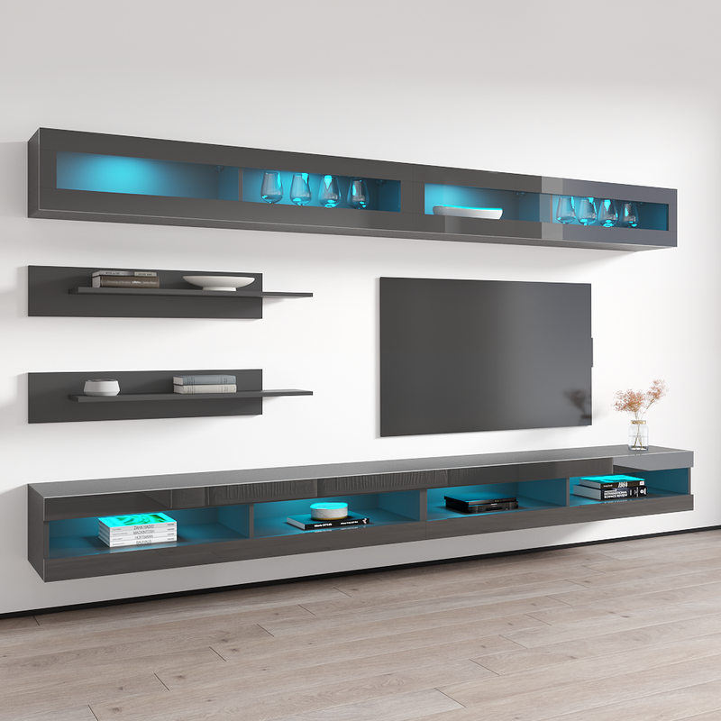 Fly I 34TV Floating Entertainment Center - Meble Furniture