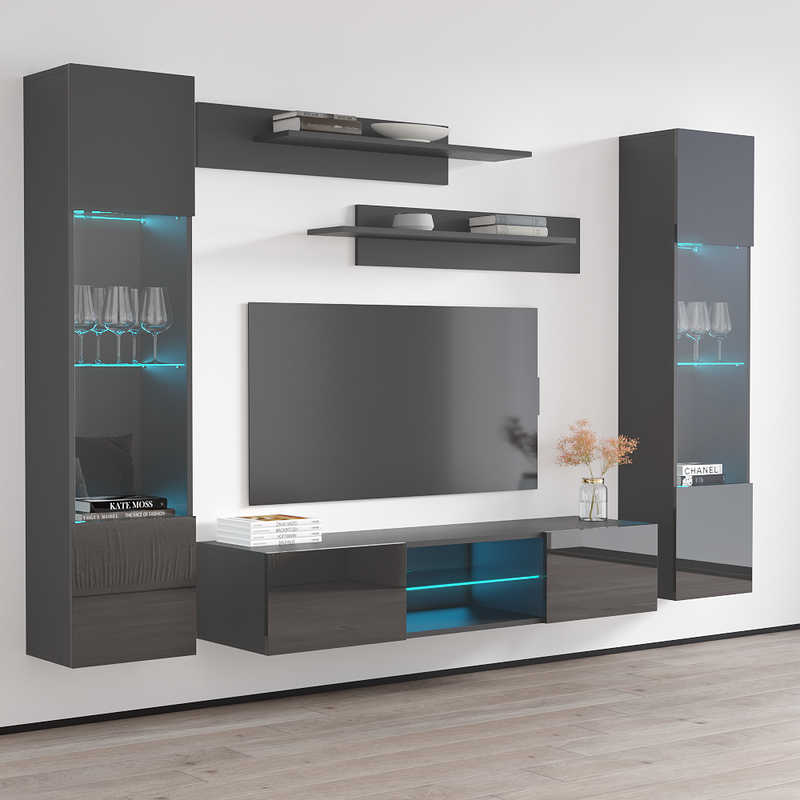 Fly A 33TV Floating Entertainment Center - Meble Furniture