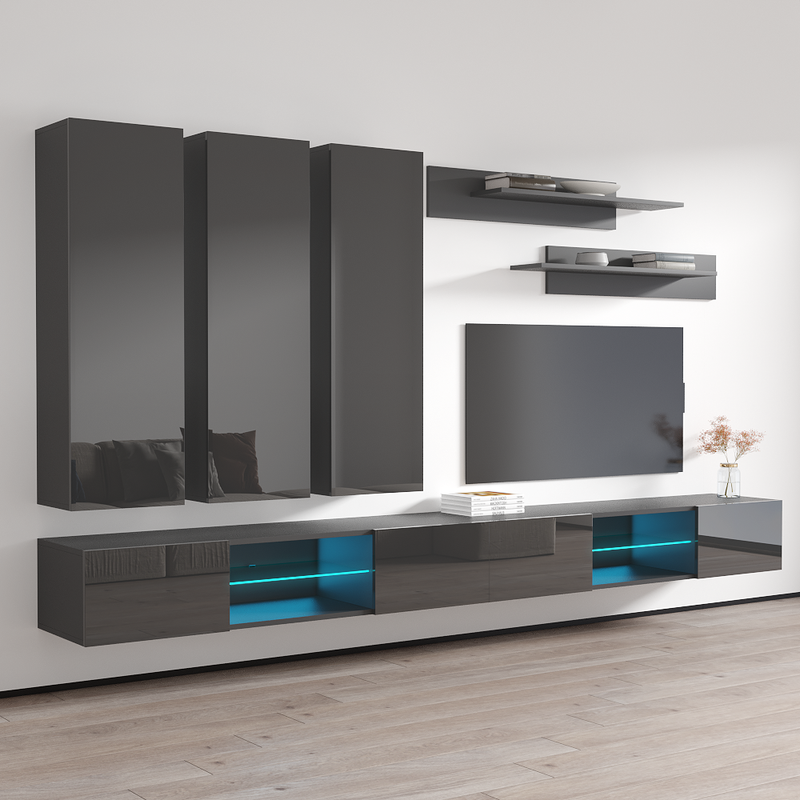 Fly E 33TV Floating Entertainment Center - Meble Furniture