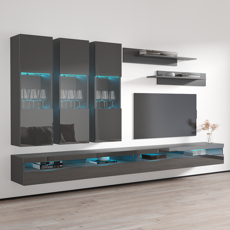 Fly E 35TV Floating Entertainment Center - Meble Furniture