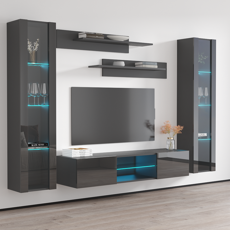 Fly A 33TV Floating Entertainment Center - Meble Furniture
