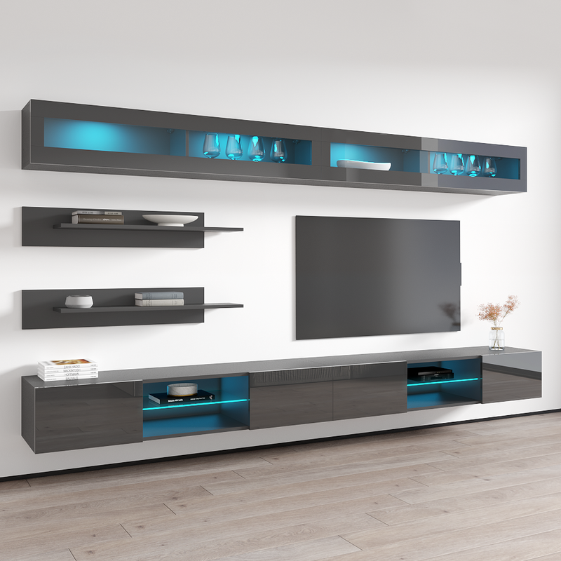 Fly I 33TV Floating Entertainment Center Meble Furniture