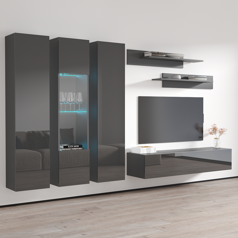 Fly C 30TV Floating Entertainment Center - Meble Furniture