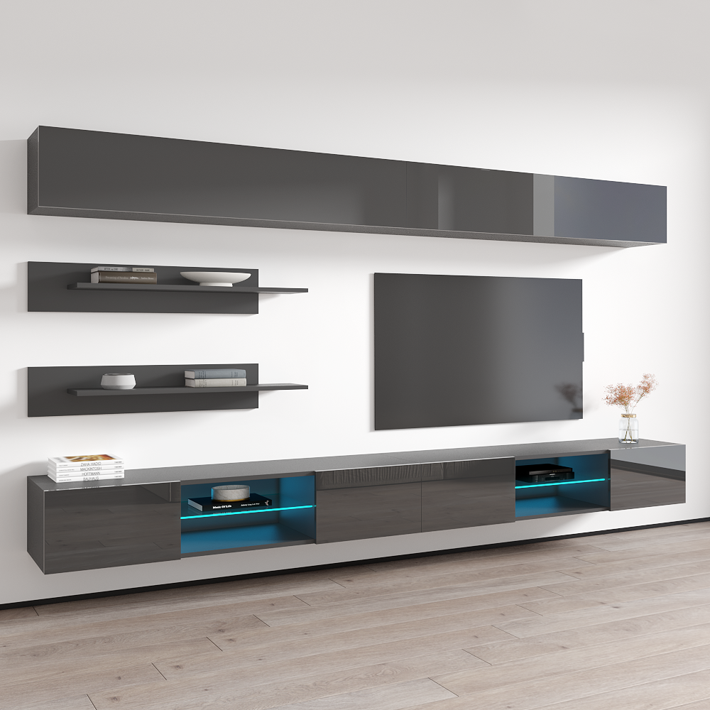 Fly I 33TV Floating Entertainment Center - Meble Furniture