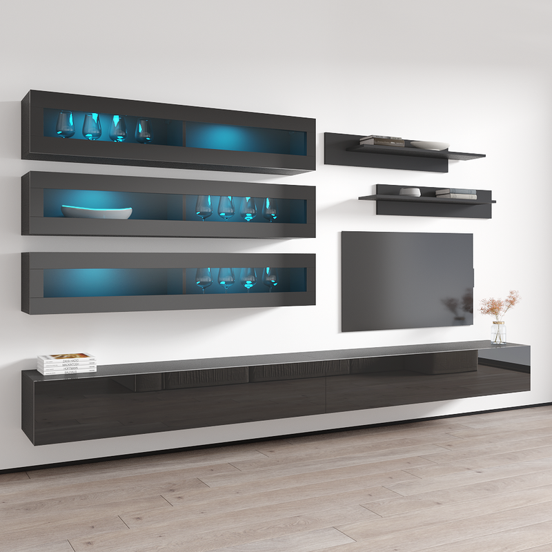 Fly J 30TV Floating Entertainment Center - Meble Furniture