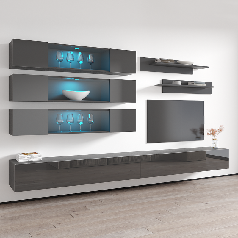 Fly J 30TV Floating Entertainment Center - Meble Furniture
