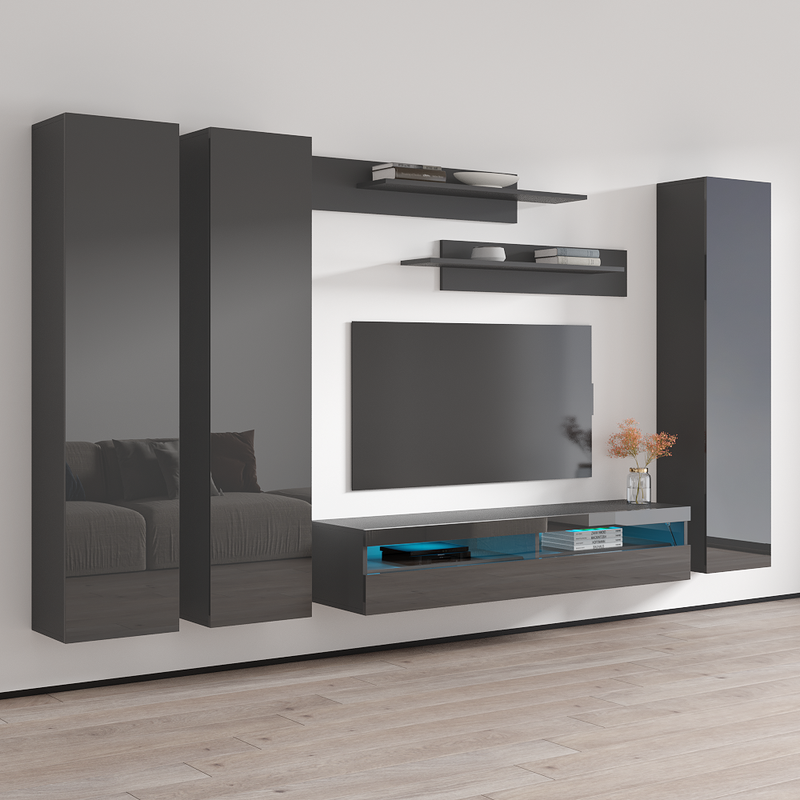 Fly C 35TV Floating Entertainment Center - Meble Furniture