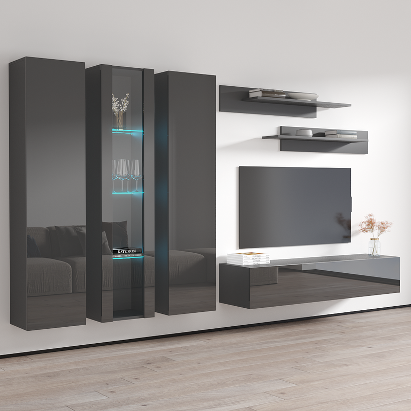 Fly C 30TV Floating Entertainment Center - Meble Furniture