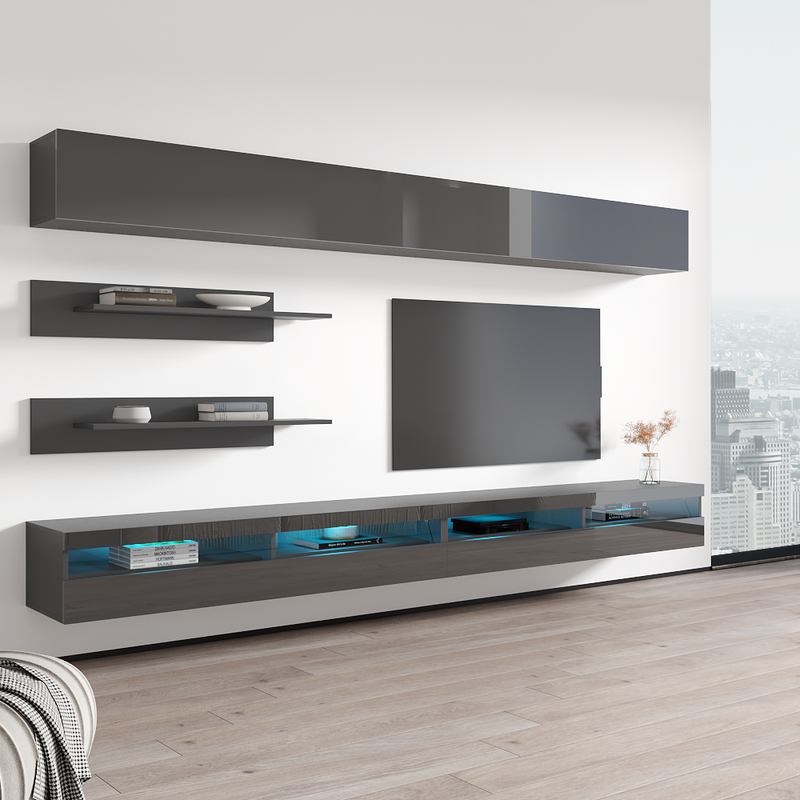 Fly I 35TV Floating Entertainment Center - Meble Furniture