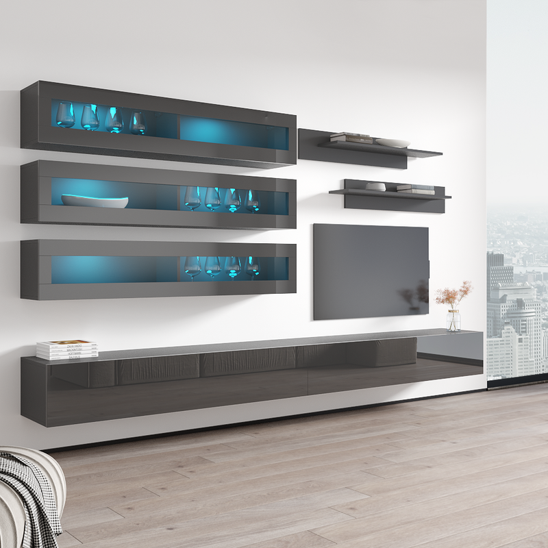 Fly J 30TV Floating Entertainment Center - Meble Furniture