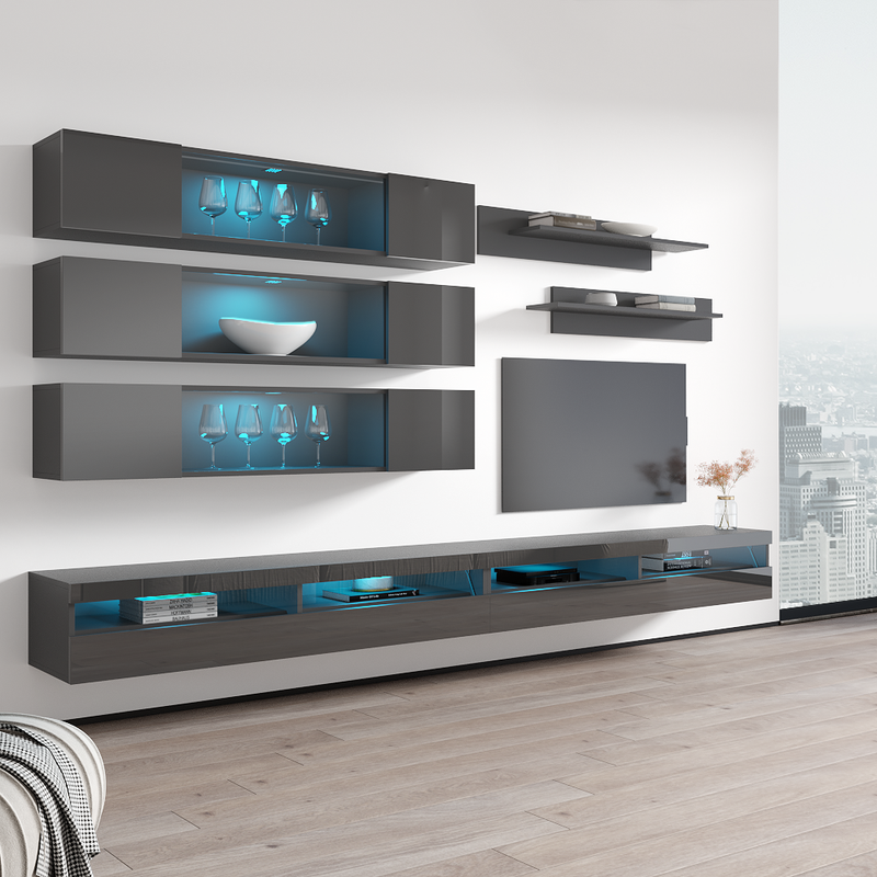 Fly J 35TV Floating Entertainment Center - Meble Furniture