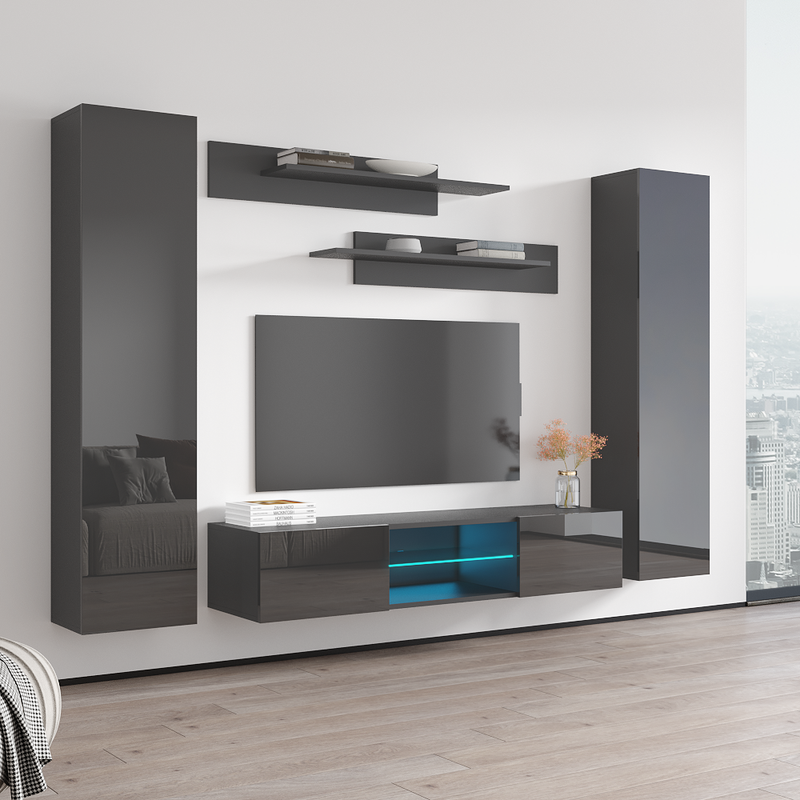 Fly A 33TV Floating Entertainment Center - Meble Furniture