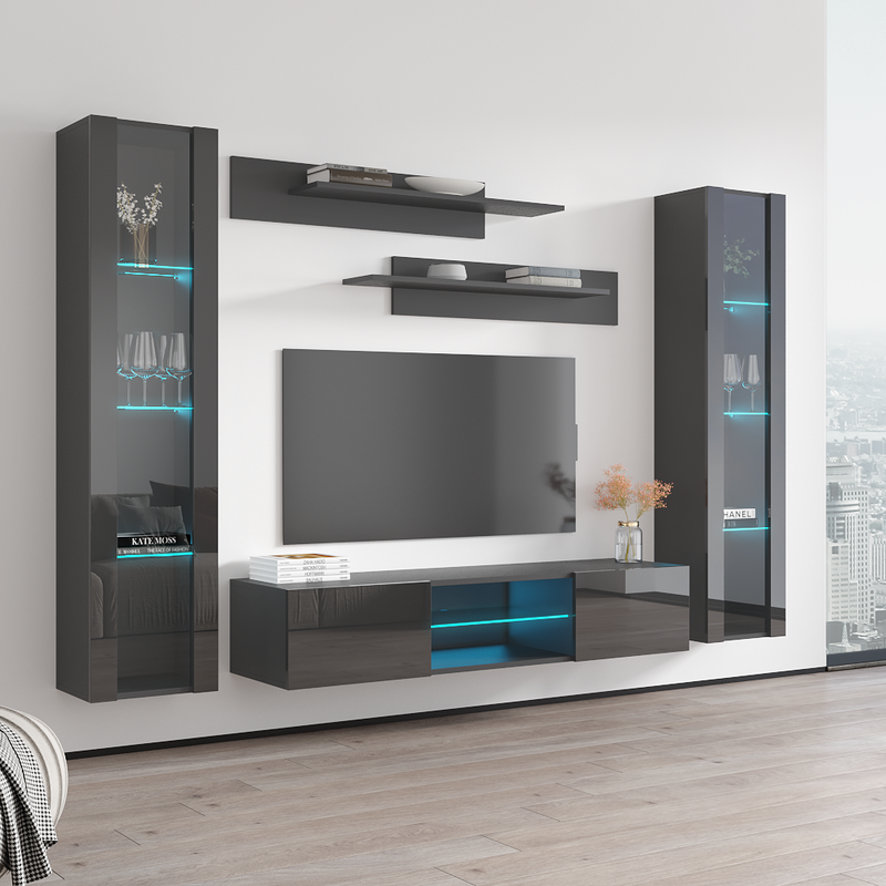 Fly A 33TV Floating Entertainment Center - Meble Furniture