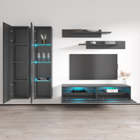 Fly A 35TV Floating Entertainment Center - Meble Furniture