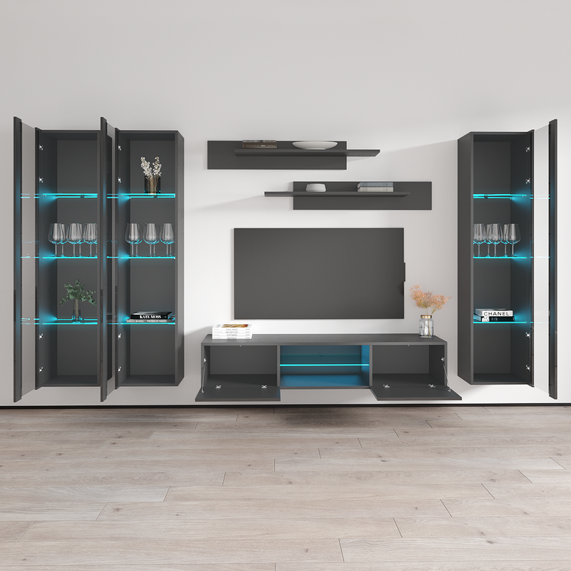 Fly C 33TV Floating Entertainment Center - Meble Furniture
