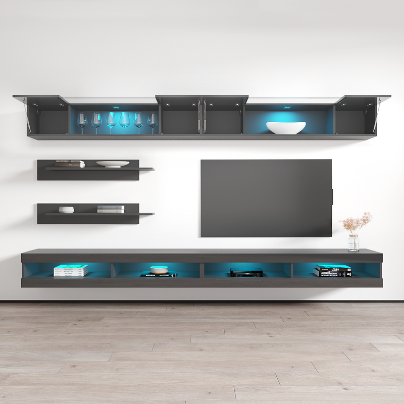 Fly I 34TV Floating Entertainment Center - Meble Furniture