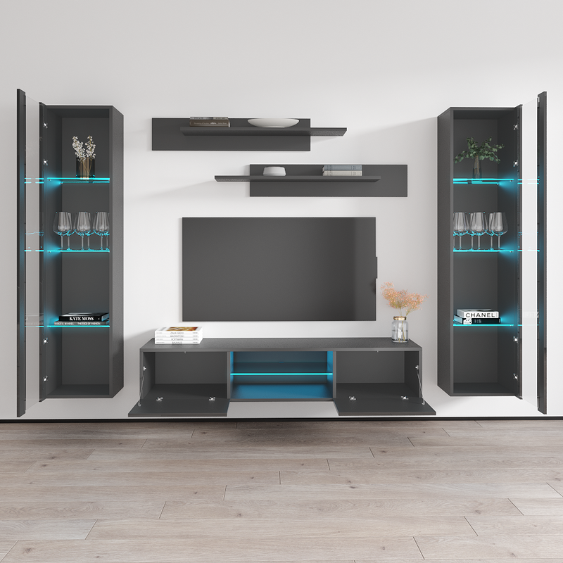Fly A 33TV Floating Entertainment Center - Meble Furniture