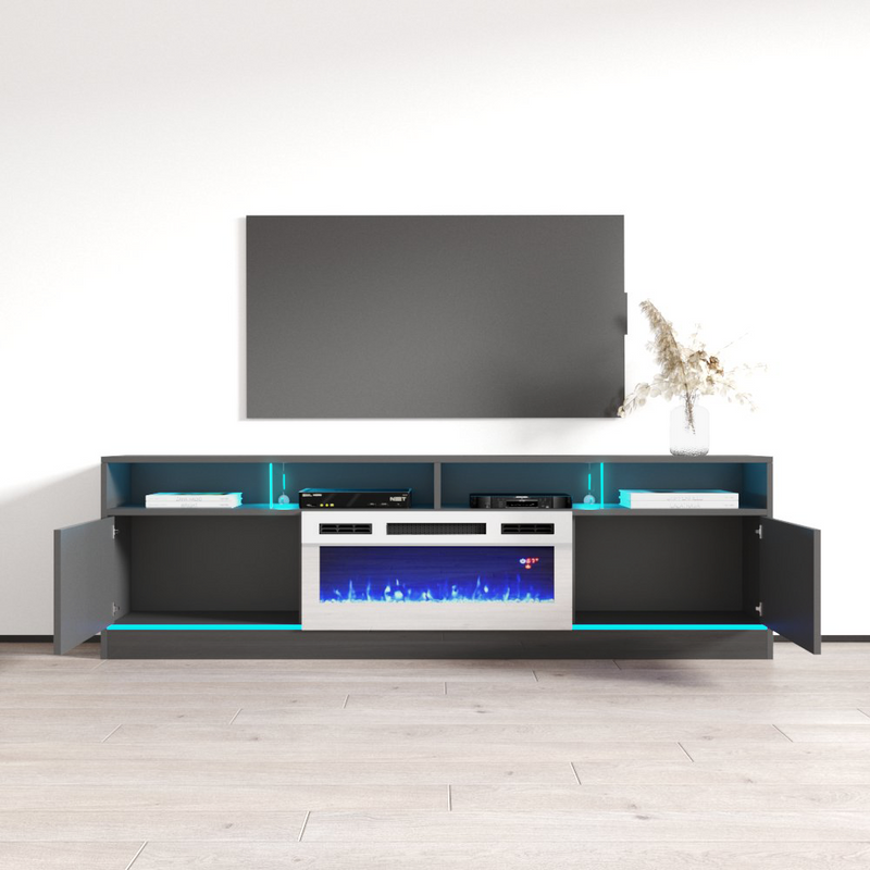 Disparo WH-05 Fireplace TV Stand - Meble Furniture