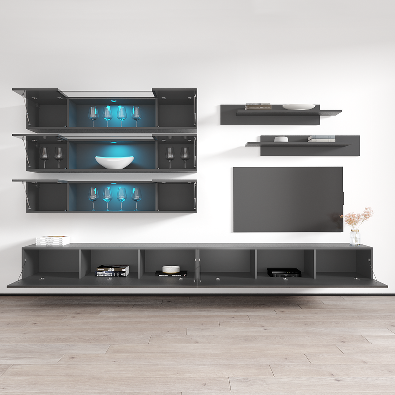 Fly J 30TV Floating Entertainment Center - Meble Furniture