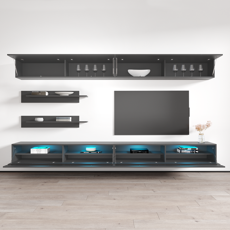 Fly I 35TV Floating Entertainment Center - Meble Furniture